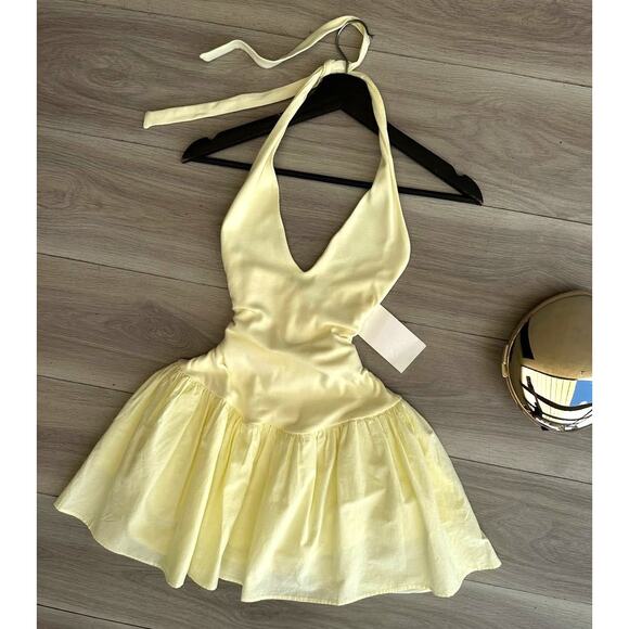 RARE!!! ZARA BLOGGER FAVE!!! Halter Dress NWT - Picture 15 of 16